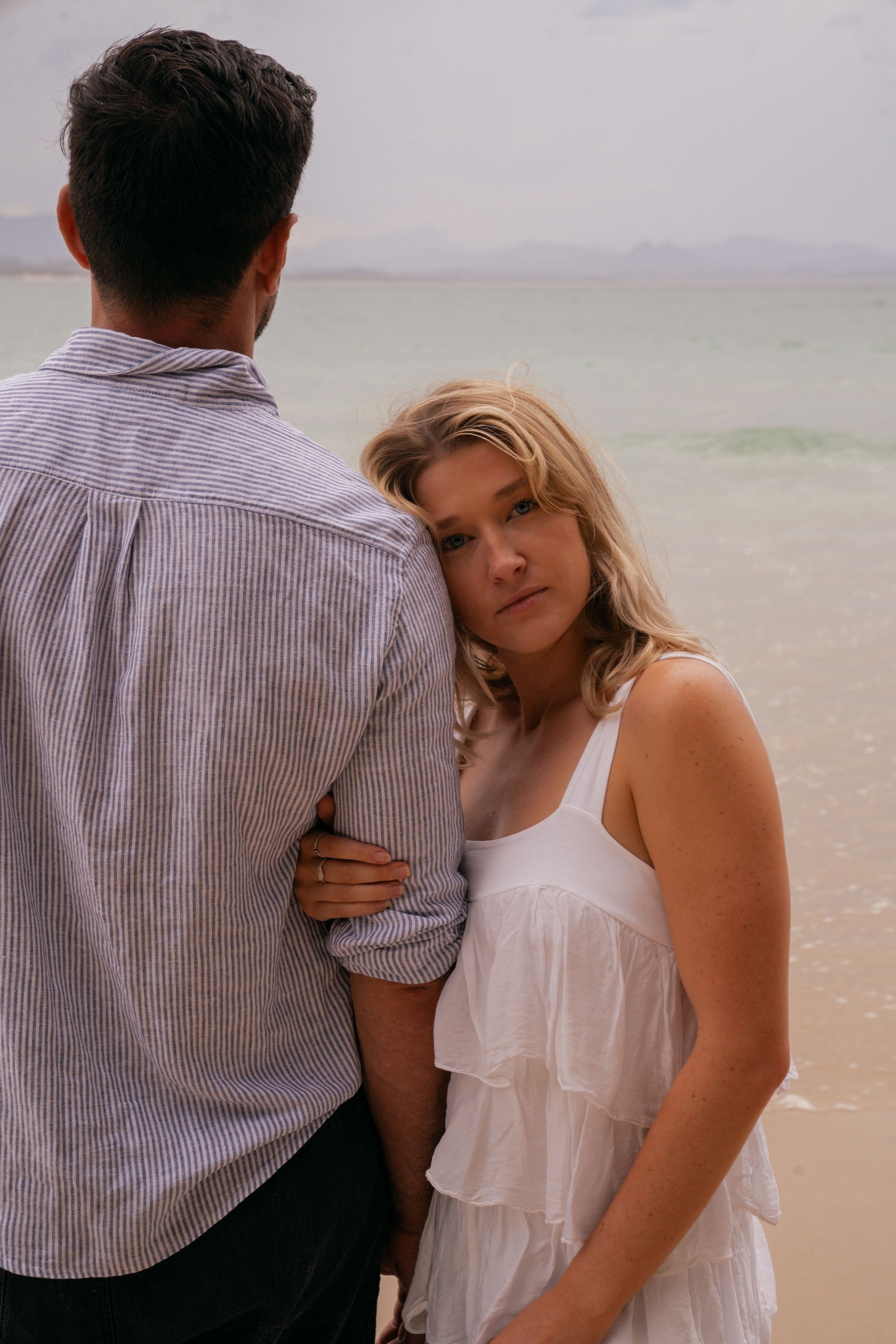 Victoria and Nelson from Xanto on the beach