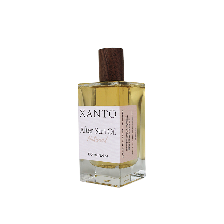 Luxurious after sun care with natural ingredients for soothing and rejuvenating your skin post-sun exposure