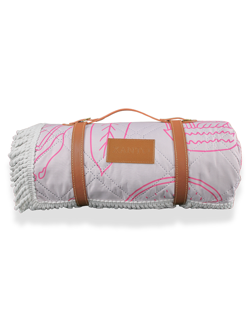XO Beach Blanket - Pink SPF