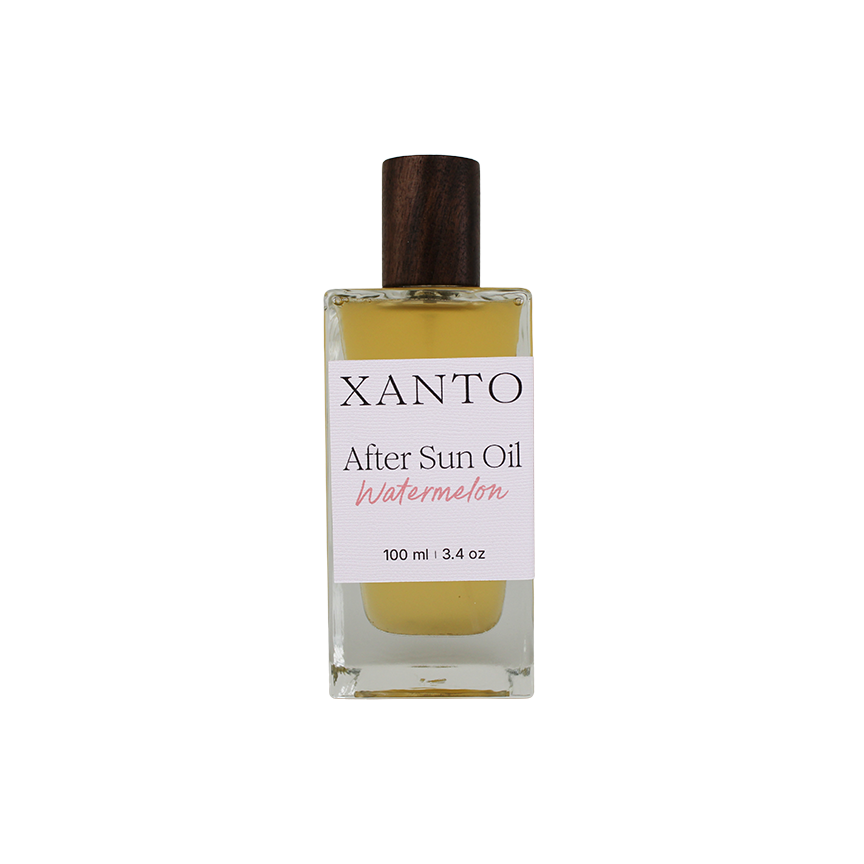 After Sun Oil with refreshing watermelon fragrance, perfect for soothing your skin after a fun beach day